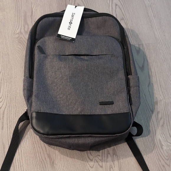 NWT Samsonite Cablewood Backpack Grey - Picture 1 of 5